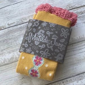 NWT Matilda Jane Twice the Fun Socks Size Small